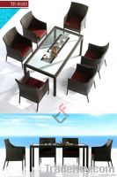 TF9103Patio rattan dining set/outdoor dining set