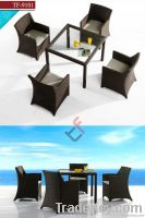 TF-9101Garden dining set/patio wicker dining set