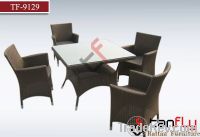 TF-9129Popular rattan/wicker dining set