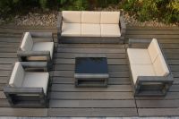 5PC Outdoor Conversation Sofa Sets
