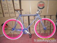 Fixie Track Bike, Fixed Gear Single Speed Bicycle