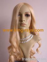 Fashionable Body Wave Blonde Hand Tied Mono Top Wig