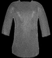 Chain mail, Armour, Helmet, Gambeson