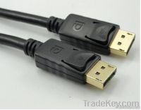1.8m 6ft DisplayPort Male to DP Male Cable Converter Adapter