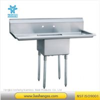stainless steel compartment sink