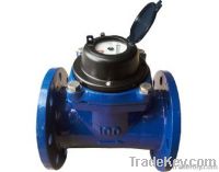 Horizontal woltmann removable element dry type cold(hot) water meter