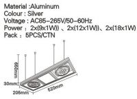 LED High Power Grille Spot Lighting