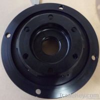 Anodized aluminum flange