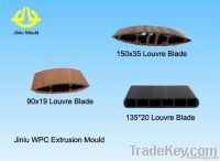 PVC/WPC louvre blade extrusion mould China mould