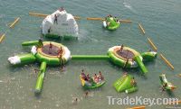 inflatable water blob, water trampline