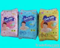 NICE brand disposable Super-absorbent baby diapers
