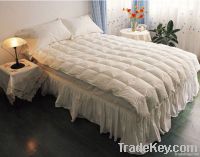 100% cotton duck feather  down comforter