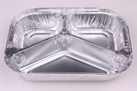 Compartment Aluminium Foil Container for Food
