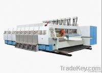 Corrugated Flexo ink Printing Slotting machine with die cutter