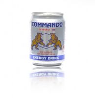 Energy Drink Commando Bear