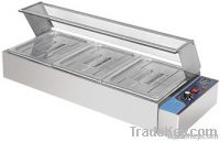 Electric Bain Marie with Curved Glass Cover BN-B21