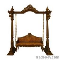 Wooden carved Swing