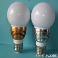 3W E27 e26 led bulbs, Globe bulb(golf shape)