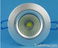 5w low price cob led down light, BY-F302B(5W)