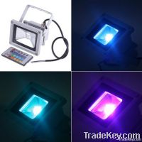 RGB LED FLOOD LIGHT10w With Remote Controller