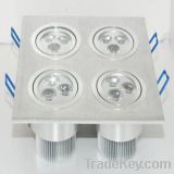 Cb-6054 (12*1W) LED Downlight Fixture Celling Ressesed Lighing Shell