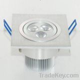 Cb-6051 (3*1W) LED Downlight Fixture Celling Ressesed Lighing Shell