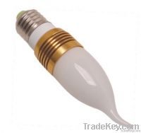LED Candle Bulb Light E27 1X1W