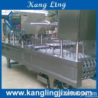 QCF pneumatic cups filling and sealing machine