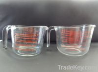 Sell 500ML/1000ML Glass Measuring mug