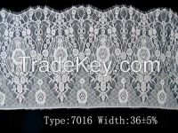 36 cm off white and black hollow out lace trim wholesale
