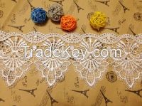 African water soluble chemical guipure embroidery lace trim