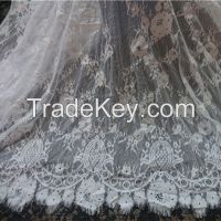150 cm off white and black fashion dress lace fabric wholesale