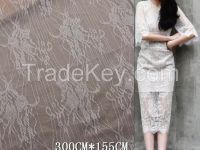 150 cm x 300 cm High quality eyelash edge French  lace fabric wholesale  and Retail