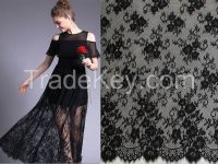 150 cm x 300 cm high quality Fancy French lace fabric wholesale