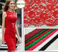 2015 150 cm x 150 cm  new style cord cotton /nylon net french lace fabric wholesale