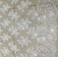 Bridal dress wedding party decorative French lace