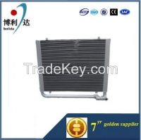 high performance hydraulic oil cooler for excavator