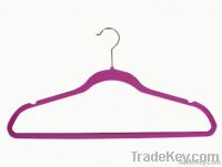 suit velvet hanger with indent positions