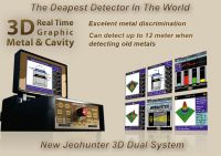 JEOHUNTER 3D DUAL SYSTEM  GOLD DETECTOR