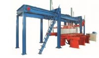 Cutting machine for autoclaved aerated concrete production line