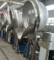 500L fully automatic steam tilting jacketed kettle