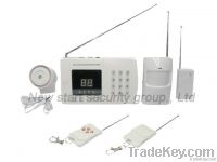 Wireless PSTN alarm system with 99 zone