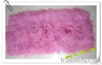 Tibet Lamb Fur Plate with Different Colors