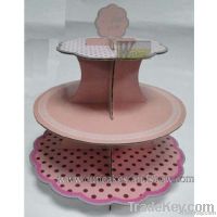 adult or children's party cardboard cupcake stand