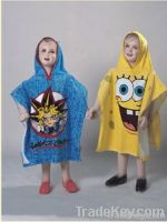 Children Poncho Hooded Towels