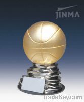 Custom trophy Basketball trophy (Free engraving LOGO words)
