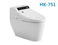 HK751 Ceramic big size auto flush Sanitary ware intelligent commode closestool