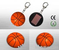 Basketball Solar Led Keychain