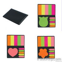 Novelty Leather Self-adhesive Memo Note