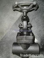 forged steel gate valve SW end pressure 800LB---1500LB